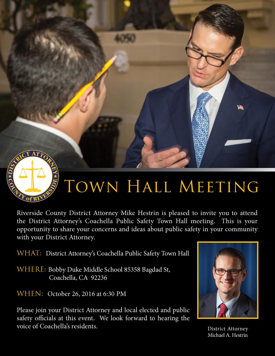 Coachella Public Safety Town Hall - English