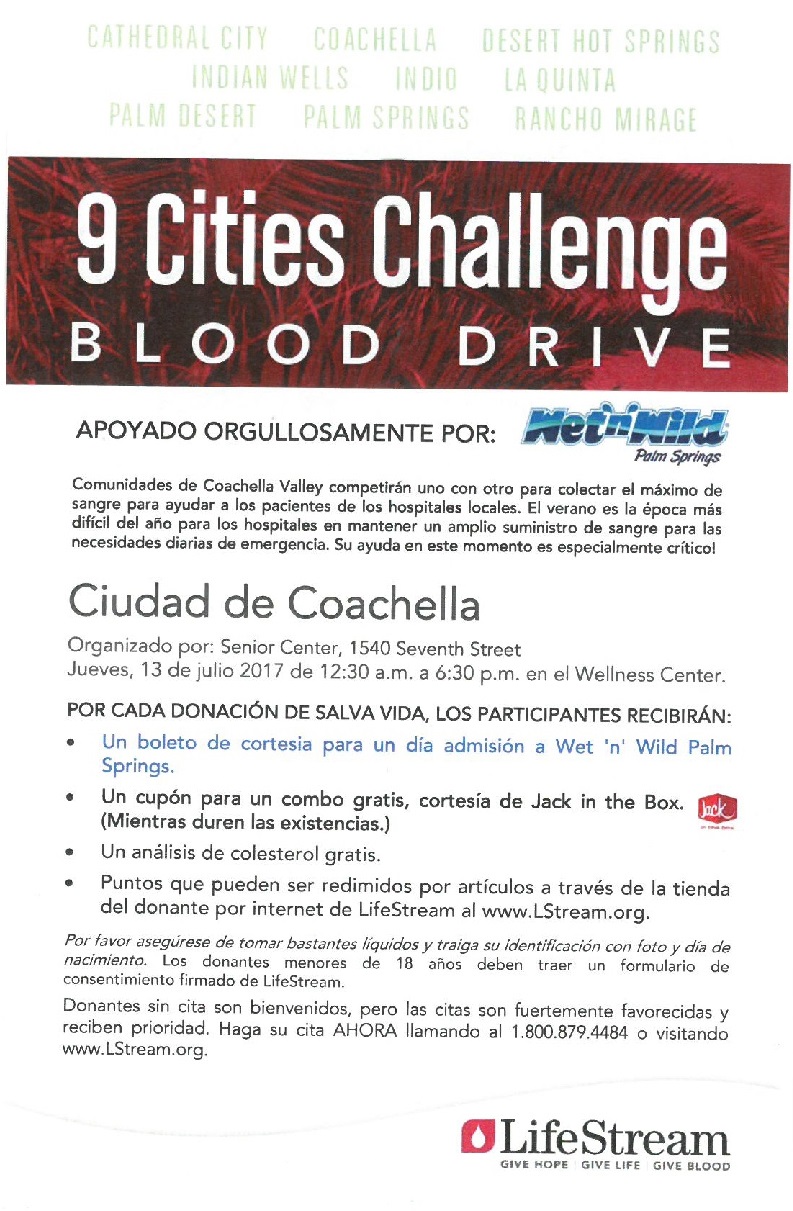 Blood Drive Flyer Spanish-001