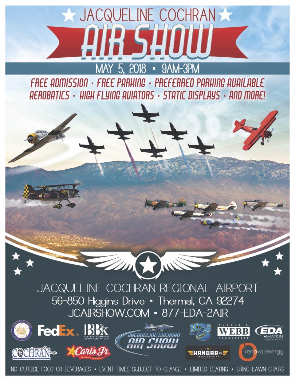 JCA Air Show Poster - Flyer_English