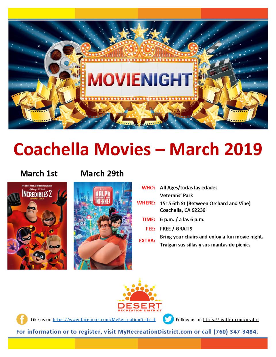 Coachella Movies March 2019 v3