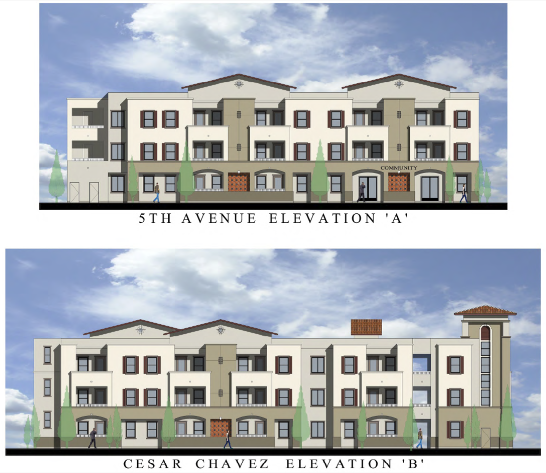 Pueblo Viejo Villas Elevations 1