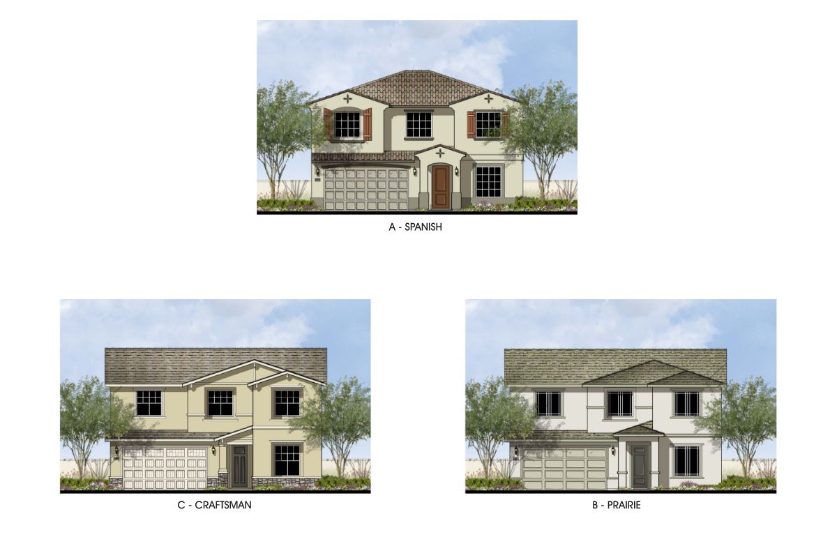 Model 3 2 Story Elevations Sevilla